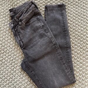 American Eagle Outfitters Dark Gray Skinny Jeans
